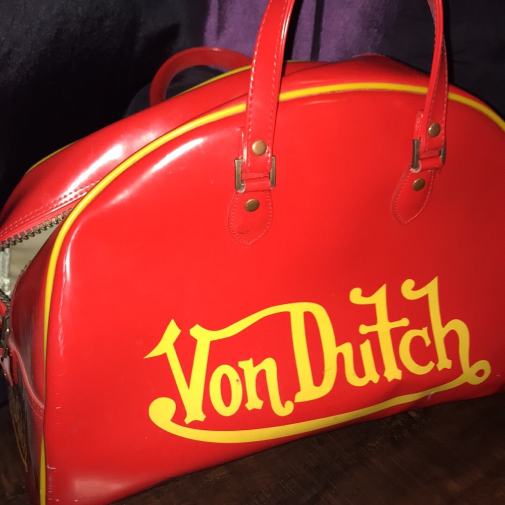 Original Von Dutch “bowling style” bag